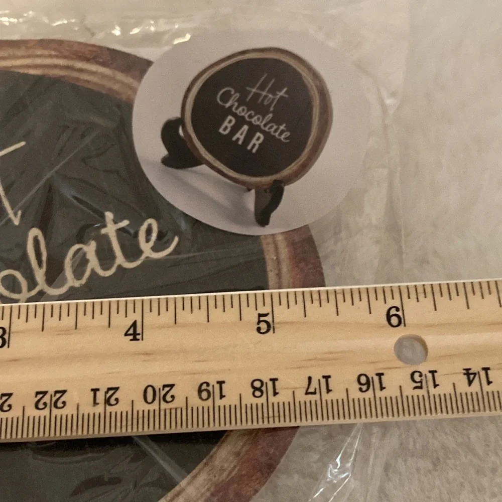 COPY—Target BP 2022 Wooden Hot Chocolate Bar Sign